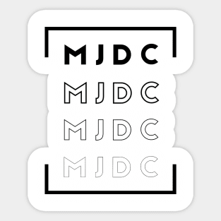 MJDC Dance Studio Shirt Sticker